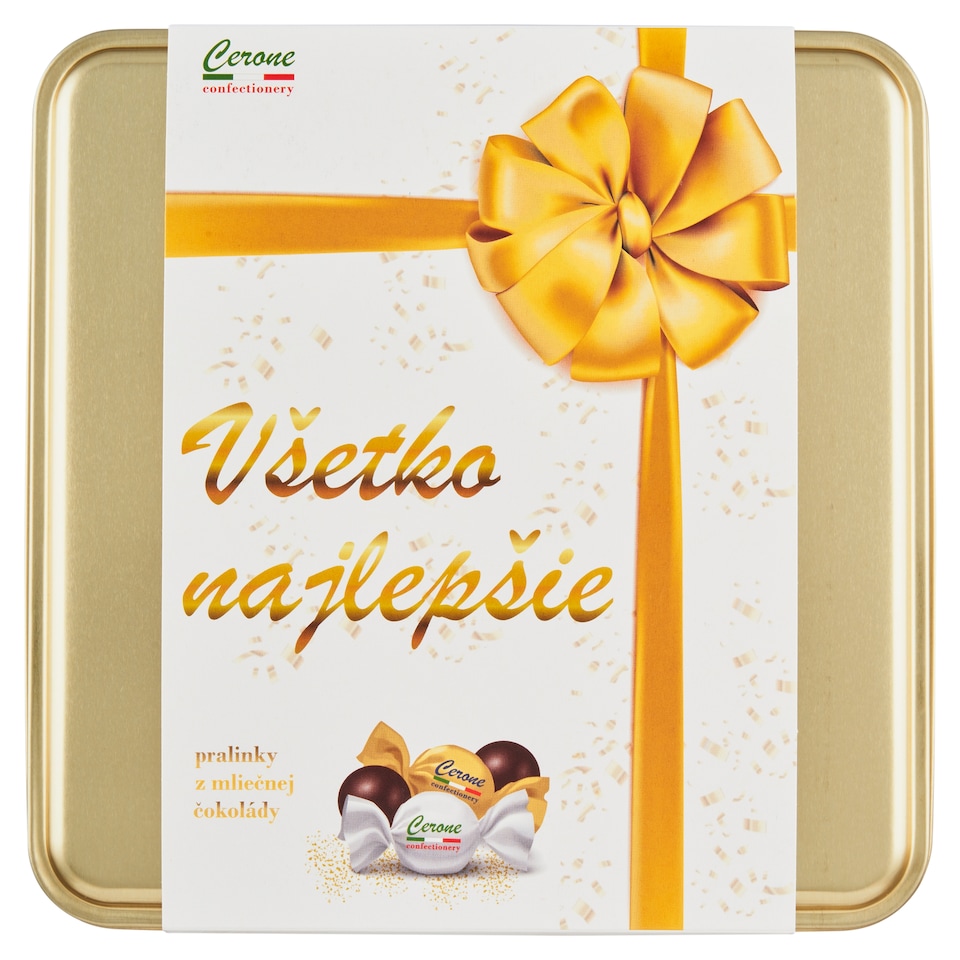 image 1 of Cerone Happy Birthday Milk Chocolate Pralines 200 g
