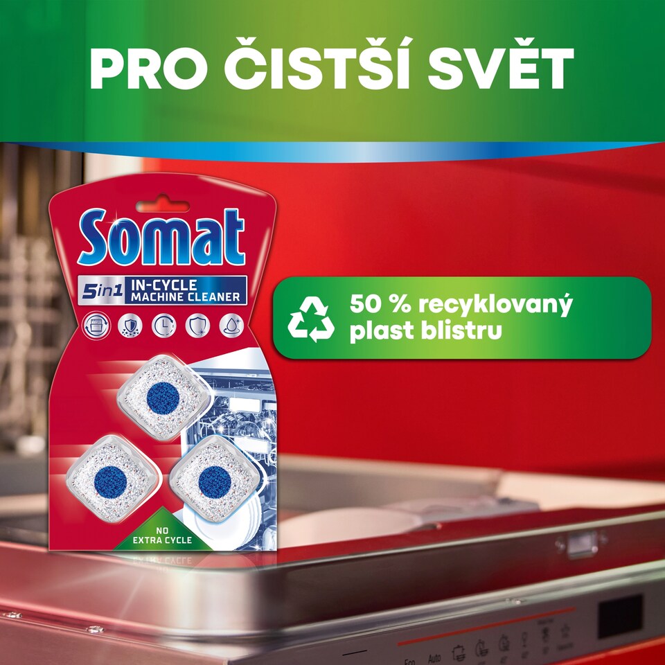 image 1 of Somat Machine Cleaner 5 x 19g