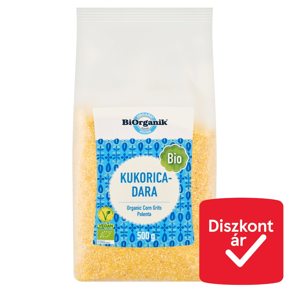 BiOrganik Organic Polenta Corn Grits 500 g
