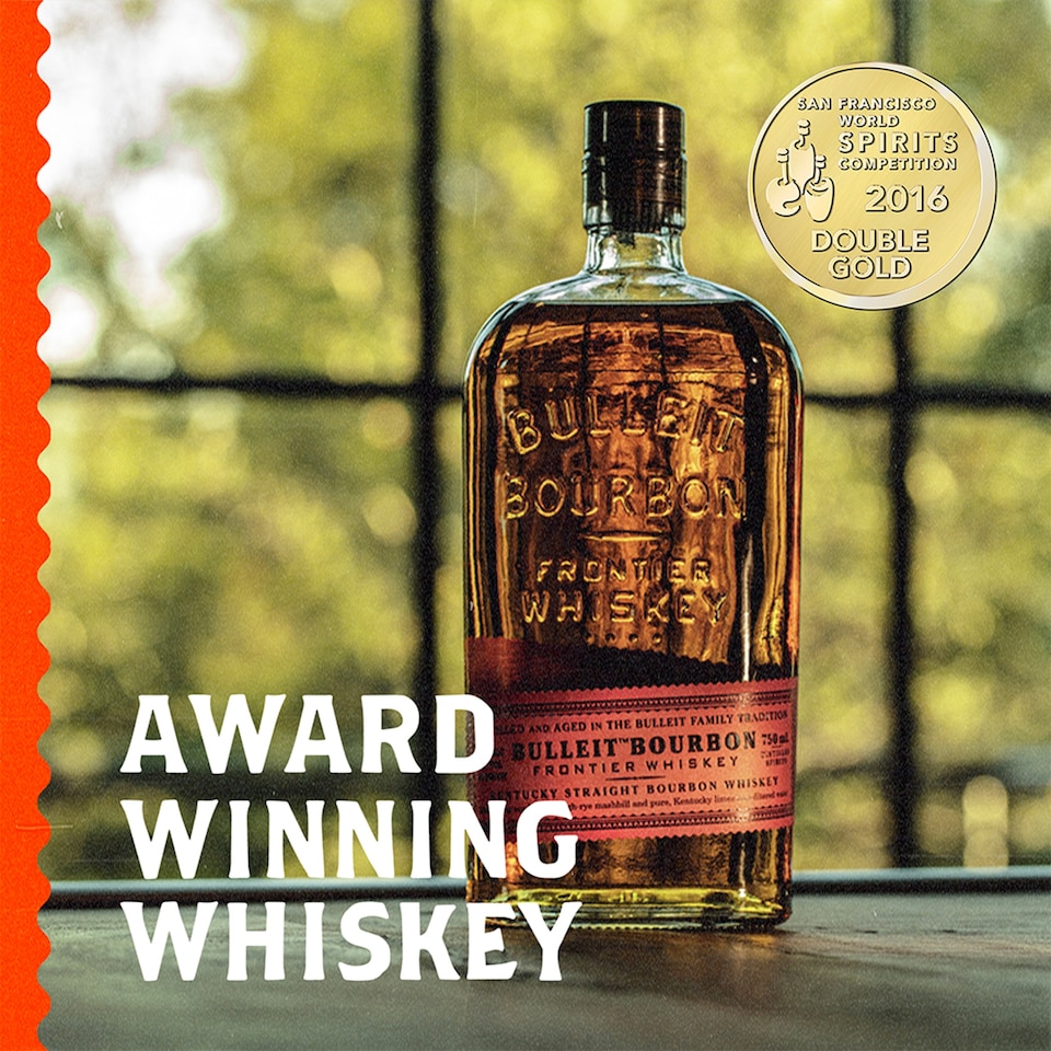 image 1 of Bulleit Bourbon Frontier Whiskey 70Cl