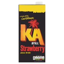 K.A. STILL STRAWBERRY JUICE DRINK 1 LITRE