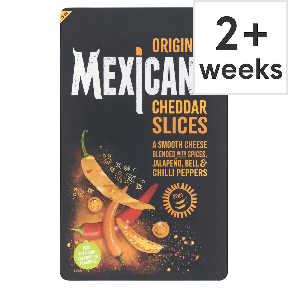 Mexicana Hot Cheddar Cheese Slices 160 G