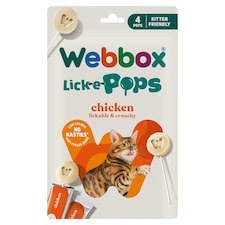 Webbox Cat 4 Lick e Pops Chicken 5.6g