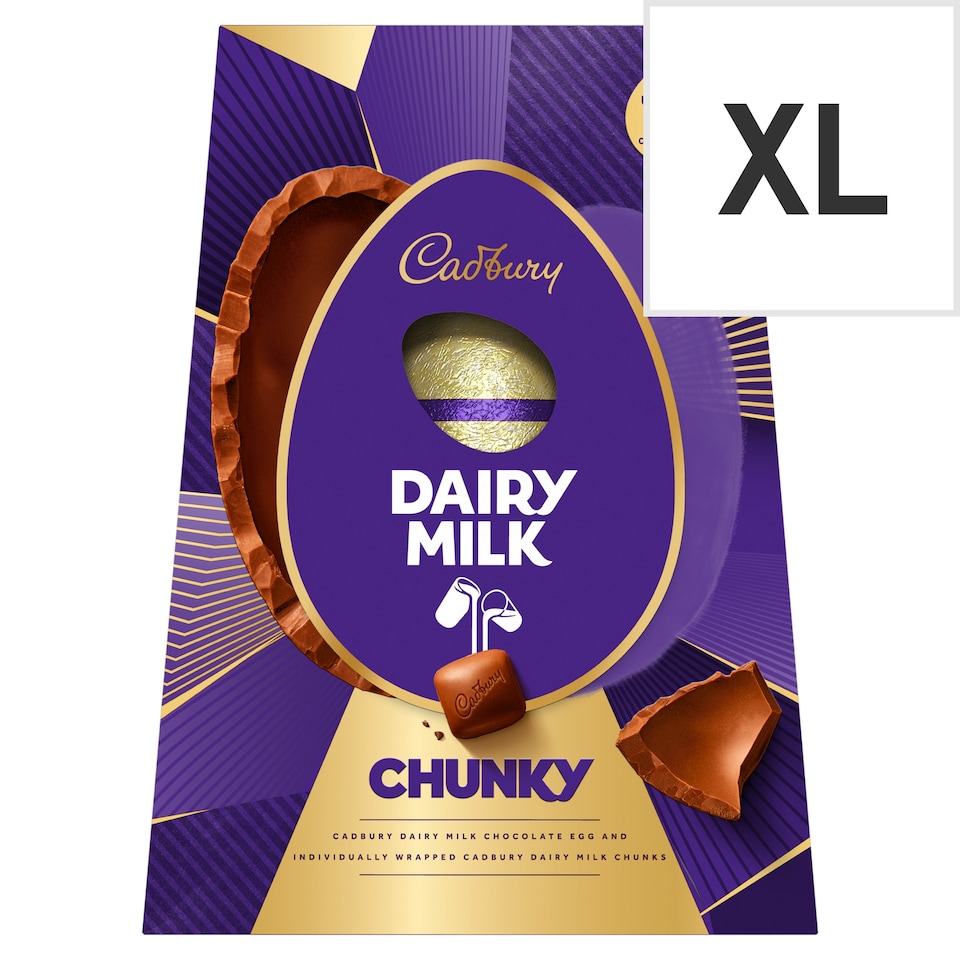 Cadbury Dairy Milk Chunky Easter Egg 389g