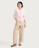 image 2 of F&F Knitted Button Up Cardigan in Pink