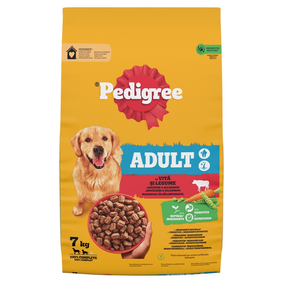 Pedigree Adult with Beef and Vegetables 7kg