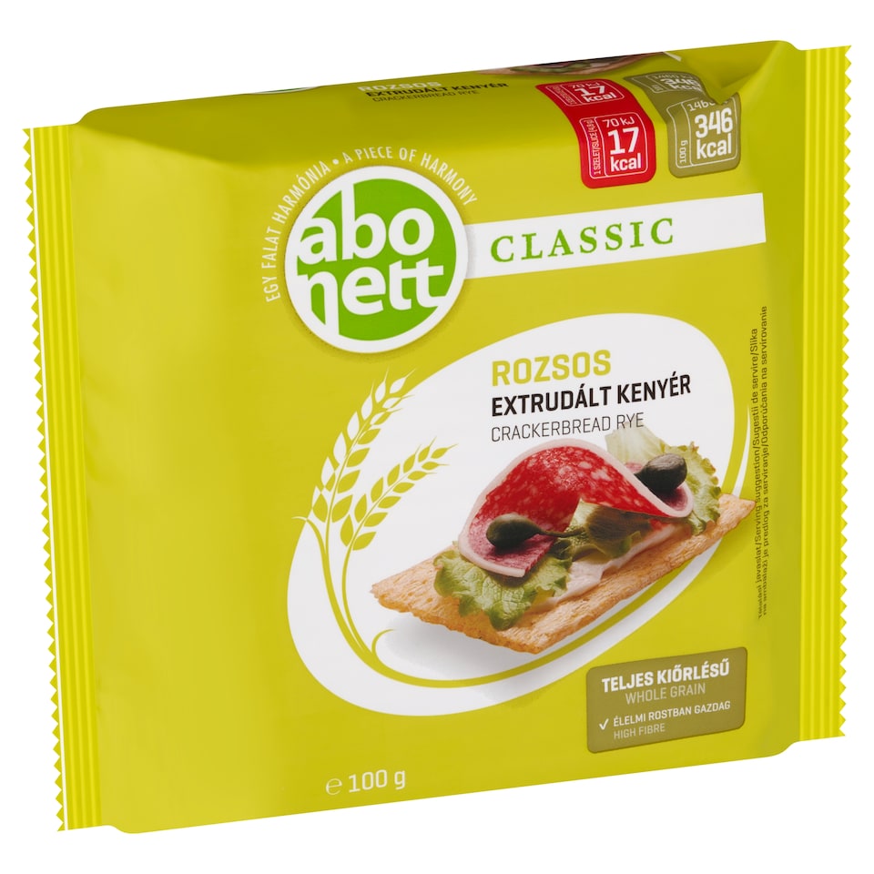 Abonett Classic Rye Crackerbread 100 g