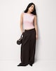 image 1 of F&F Polka Dot Slash Neck Vest in Multi Pink
