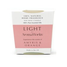Aromaworks Light Amyris & Orange Votive Candle 70G
