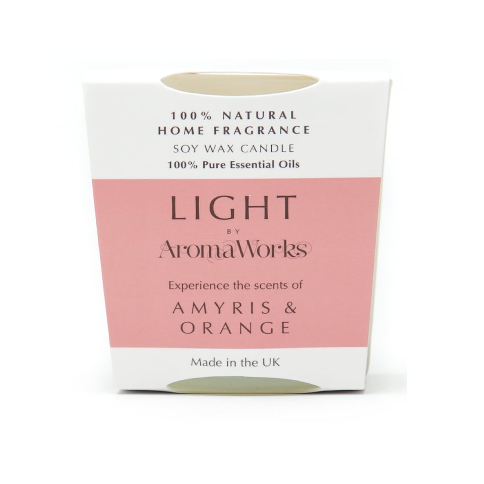 Aromaworks Light Amyris & Orange Votive Candle 70G