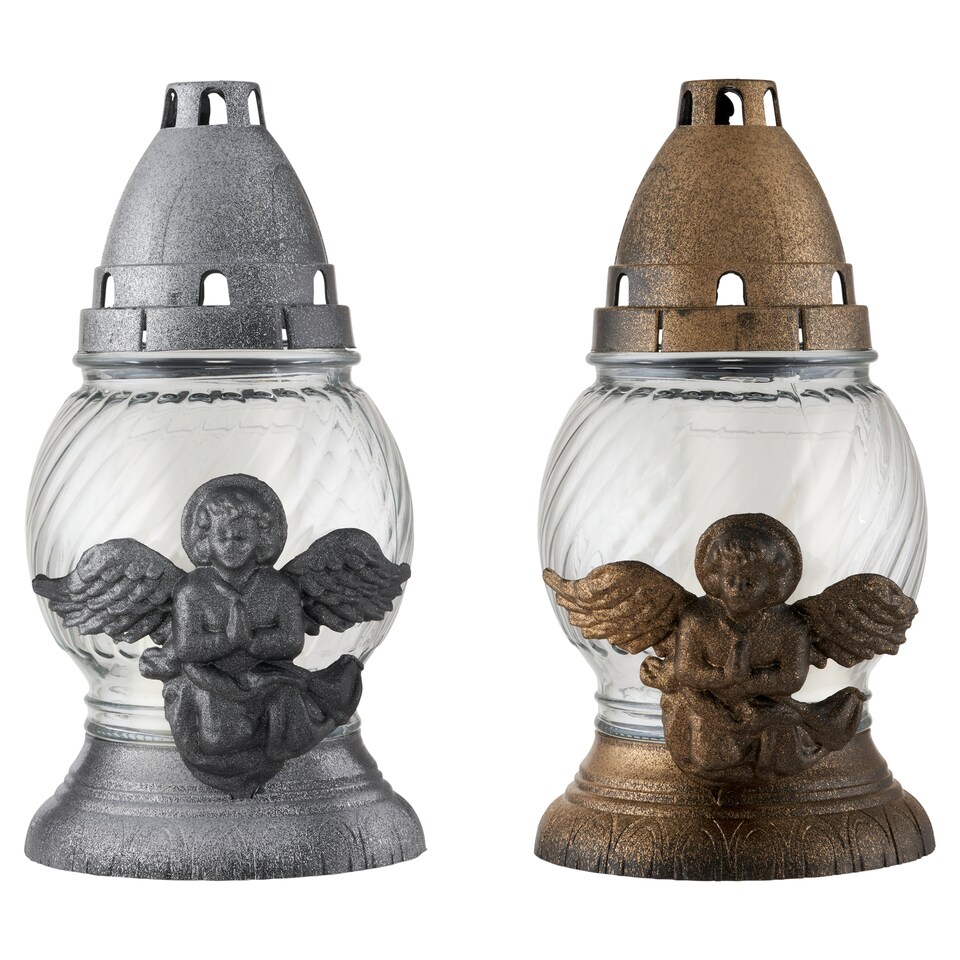 Hřbitovní svíčka ve skleněném obalu LA 21 AN 60g