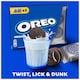 image 2 of Oreo Vanilla Cookie Chocolate Sandwich Biscuits 154G