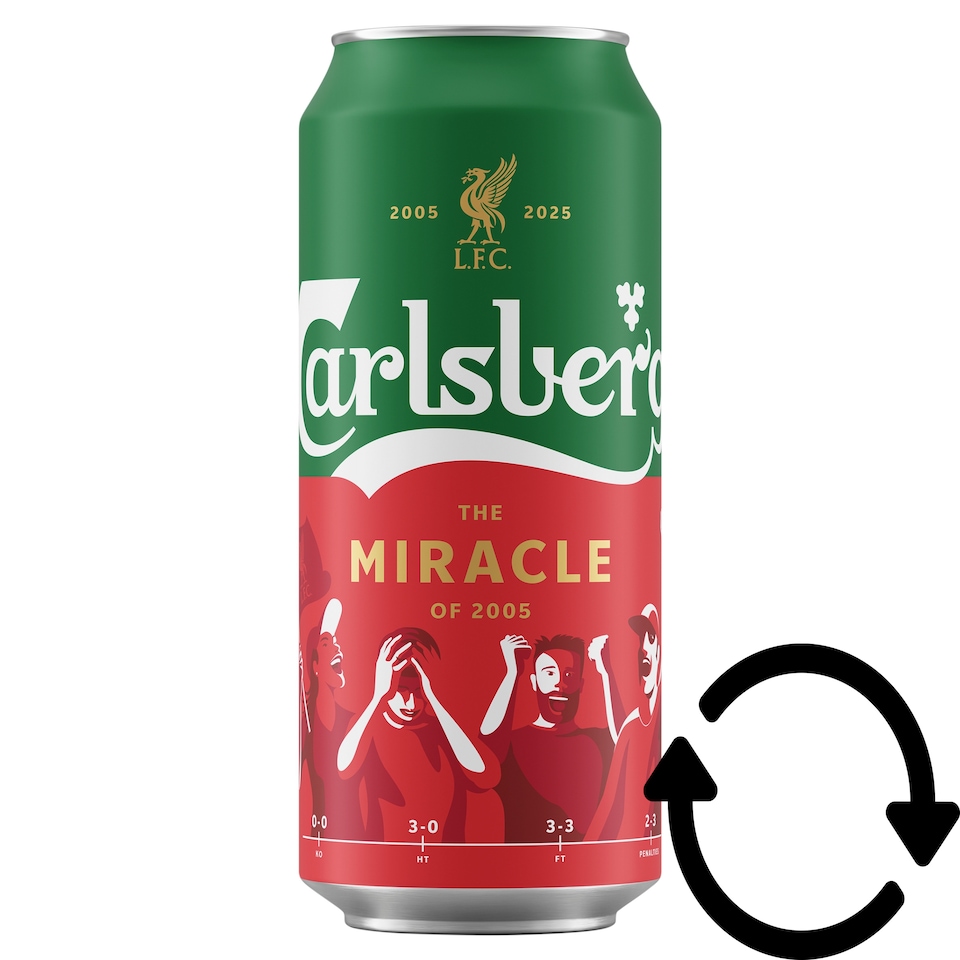 Carlsberg világos sör 5% 0,5 l
