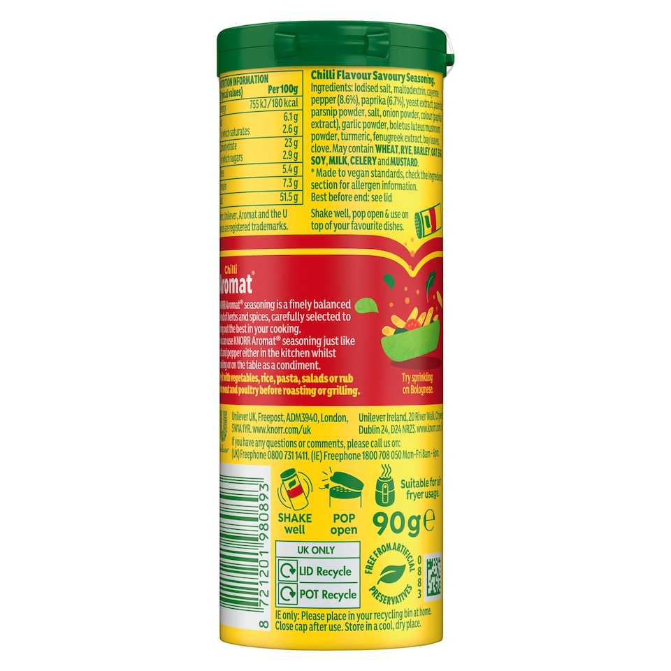 image 1 of Knorr Chilli Aromat 90G