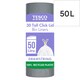 image 1 of Tesco Tall & Chunky Click Lid 30Pack 50L Bin Liners