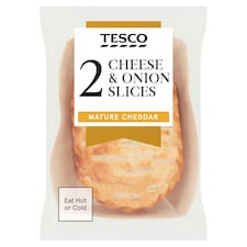 Tesco Cheese & Onion Slices 300G