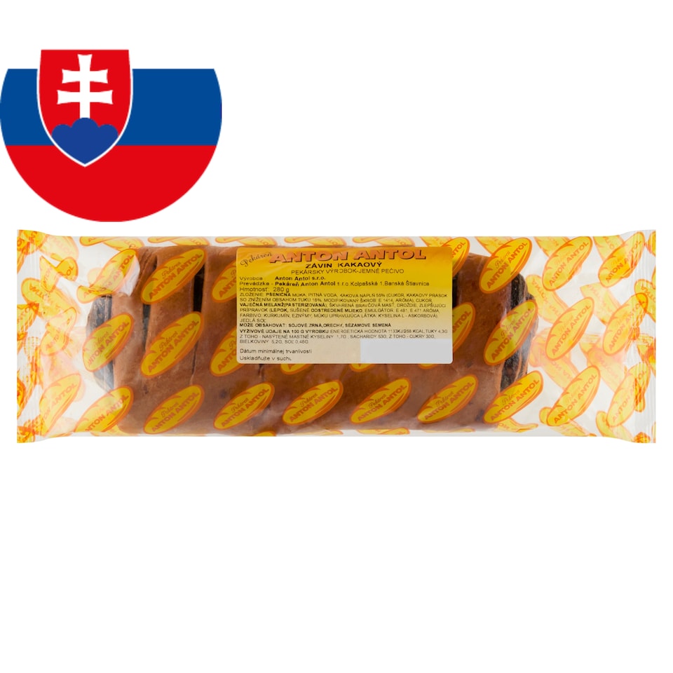 Pekáreň Anton Antol Cocoa Strudel 280 g
