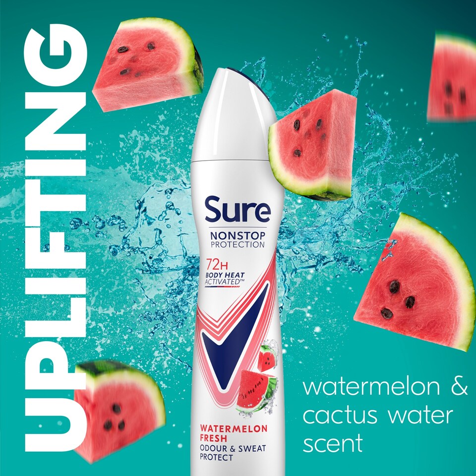 image 1 of Sure Women Uplifting & Fresh 72h Nonstop Protection Antiperspirant Deodorant 250ml