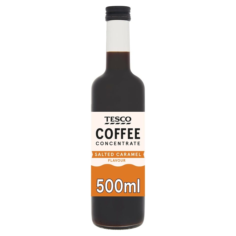 Tesco Salted Caramel Flavour Coffee Concentrate 500ml