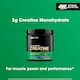 image 2 of Optimum Nutrition Flavoured Creatine Powder Blue Raspberry 247.5g