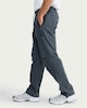 image 3 of 9 Peaks Drawstring Trousers with Zip Pockets in Grey