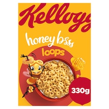 Kellogg's Honey Bsss Loops Cereal 330g