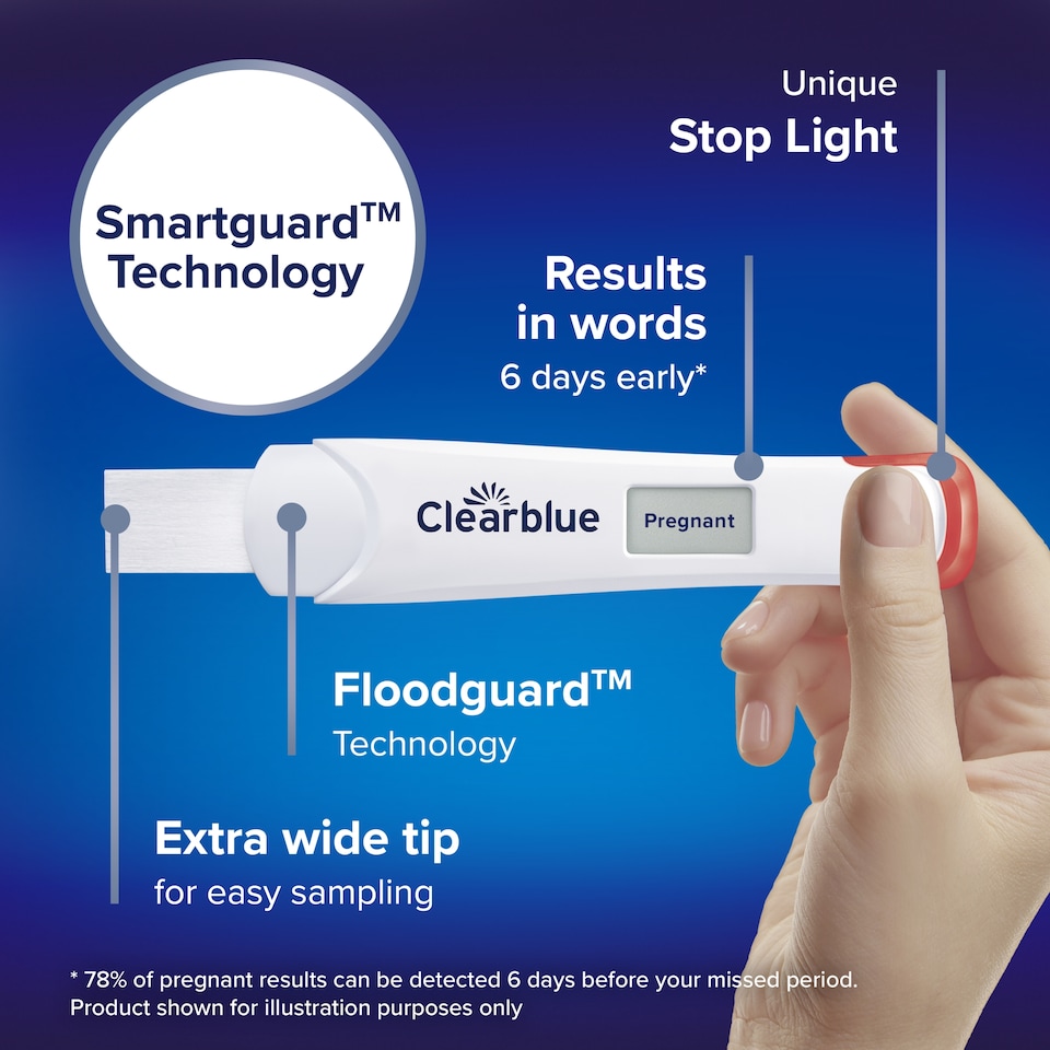 image 1 of Clearblue Digital Ultra Early Pregnancy Test