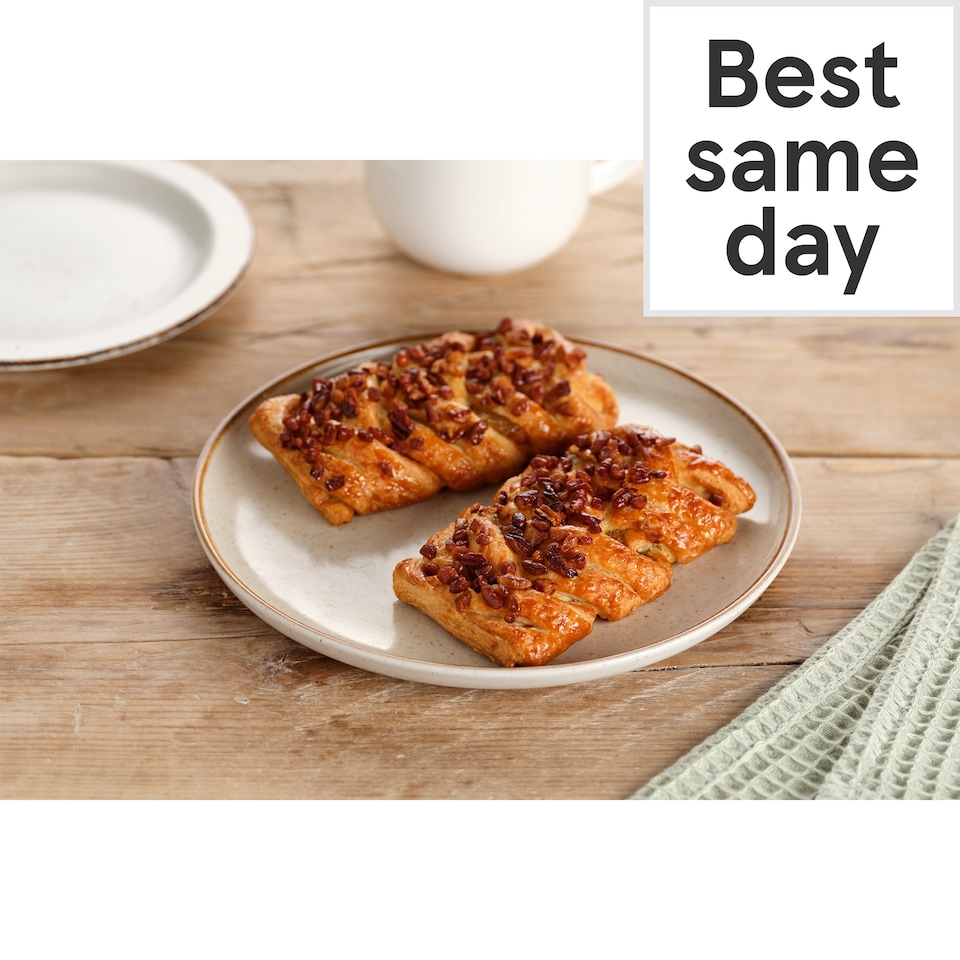image 1 of Tesco Maple And Pecan Plait 2 Pack