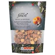 Tesco Finest Salted Caramelised Nut Selection 225G