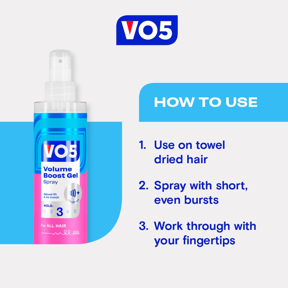 image 1 of Vo5 Sculpted Hold Freeze Hair Gel 200Ml
