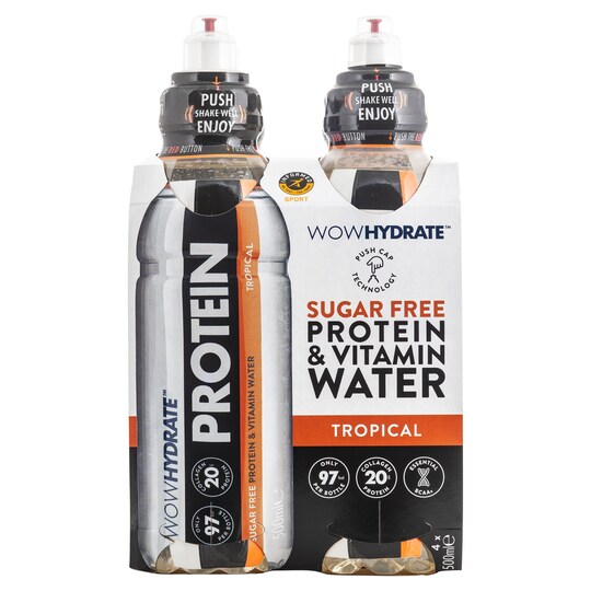 Wow Hydrate Protein Tropical 4X500ml