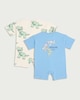 image 2 of Disney 2-Pack Toy Story Pure Cotton Short Sleeved Rompers in Multi