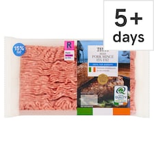 Tesco Irish Pork Mince 15% Fat 800G