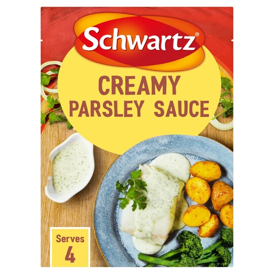 Schwartz Creamy Parsley Sauce 26G Tesco Groceries