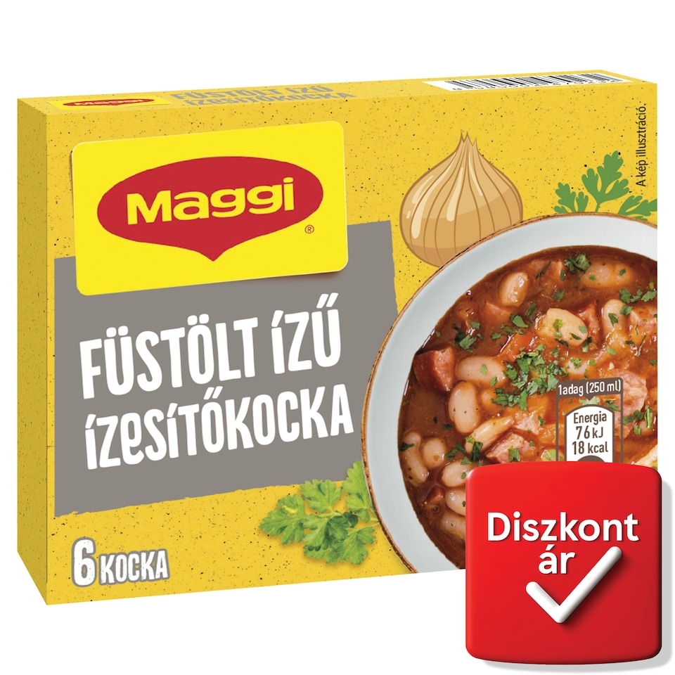 Maggi füstölt ízű ízesítőkocka 60 g