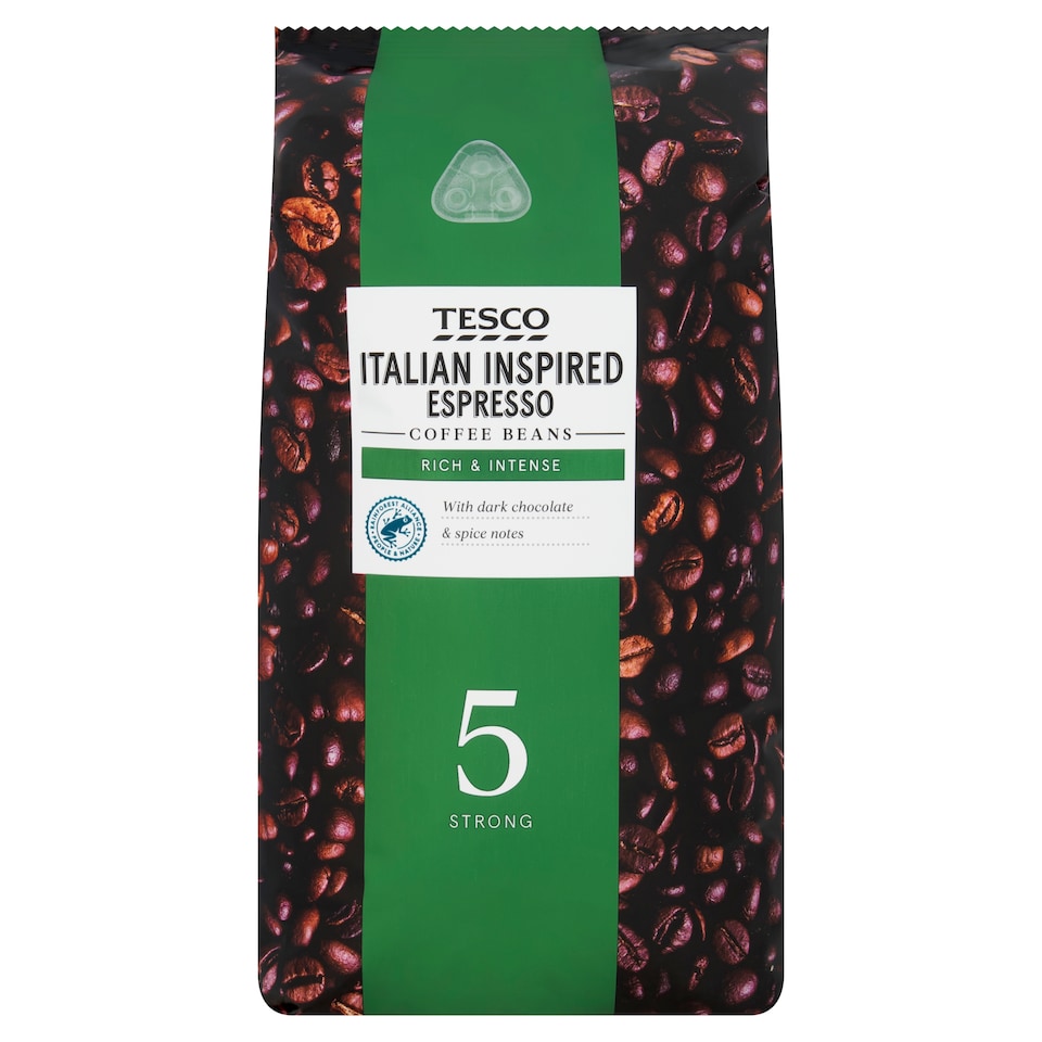 Tesco Italian Inspired Espresso Coffee Beans 1Kg