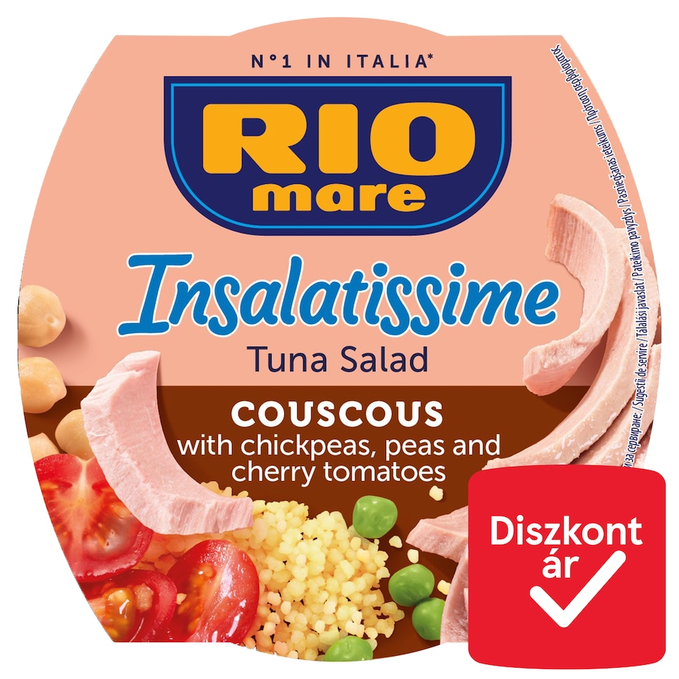 Rio Mare Insalatissime kuszkuszos tonhalsaláta 160 g