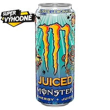 Monster Juiced Aussie Style Lemonade 500ml