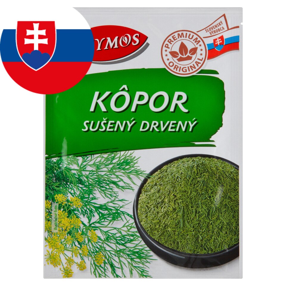 Thymos Kôpor sušený drvený 9 g