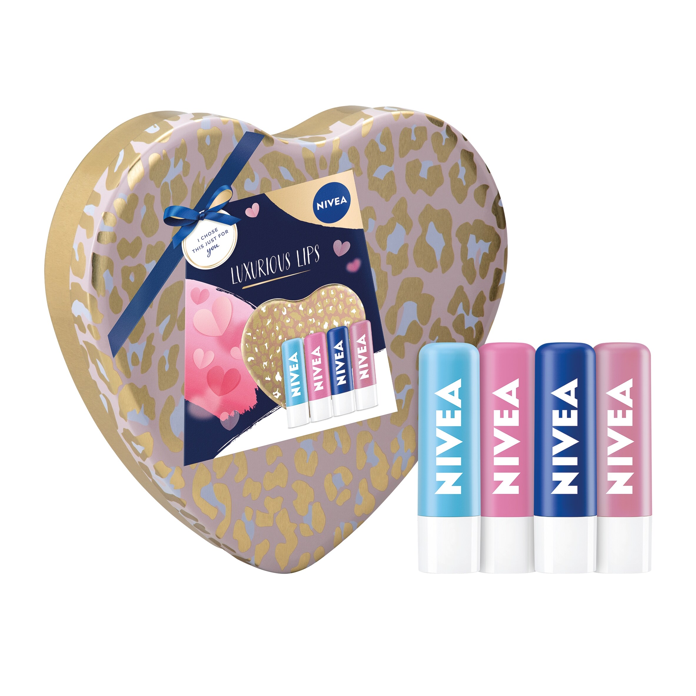 Nivea Luxurious Lips Gift Set - Tesco Groceries