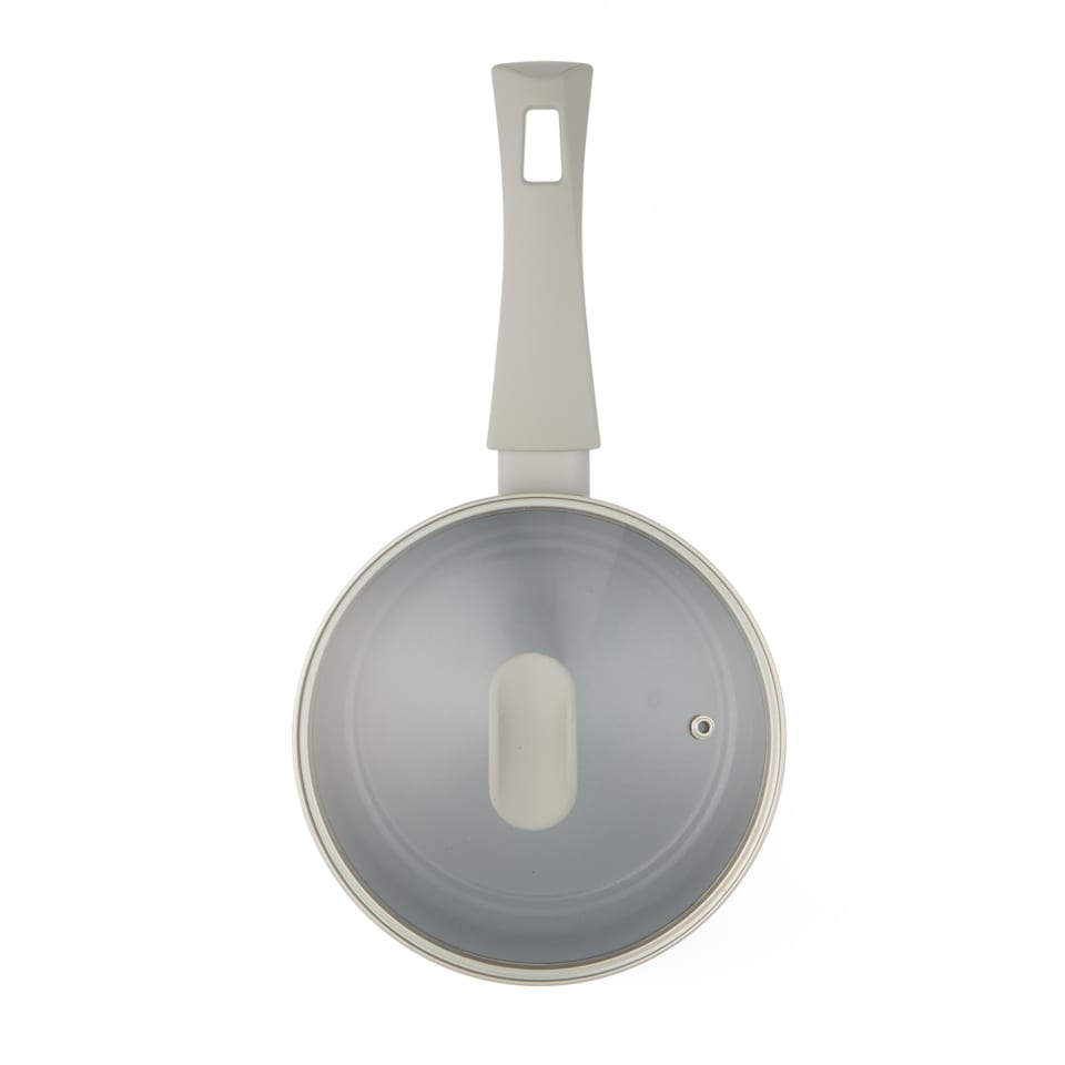 image 1 of Salter Healthy Eating Ceramic Saucepan 18cm