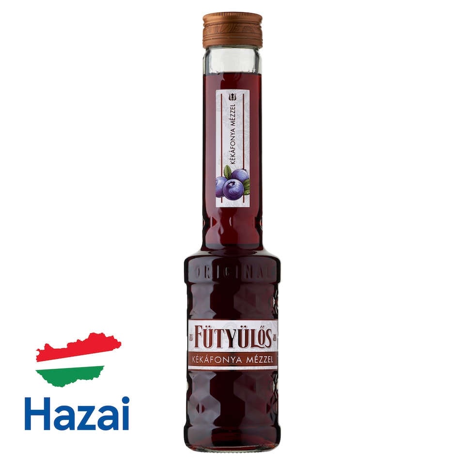 Fütyülős kékáfonya mézzel likőr 24,5% 0,5 l  1. kép