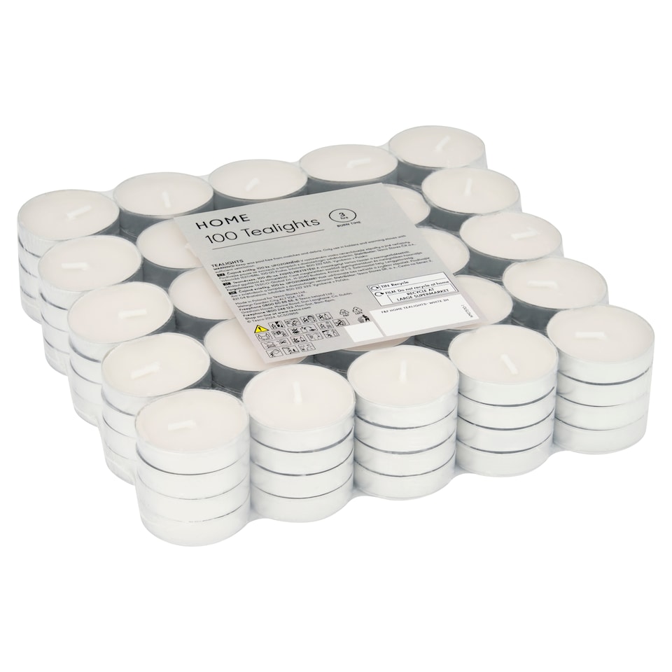 F&F Home Tealights 100 Pack