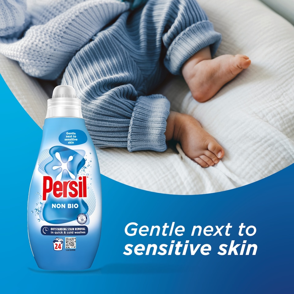 image 1 of Persil Non Bio Laundry Liquid Detergent 24 Washes 648ml