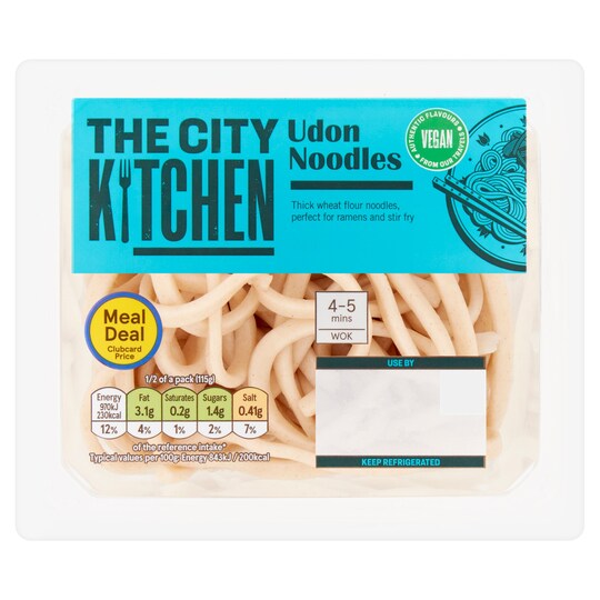 The City Kitchen Udon Noodles 250G Tesco Groceries