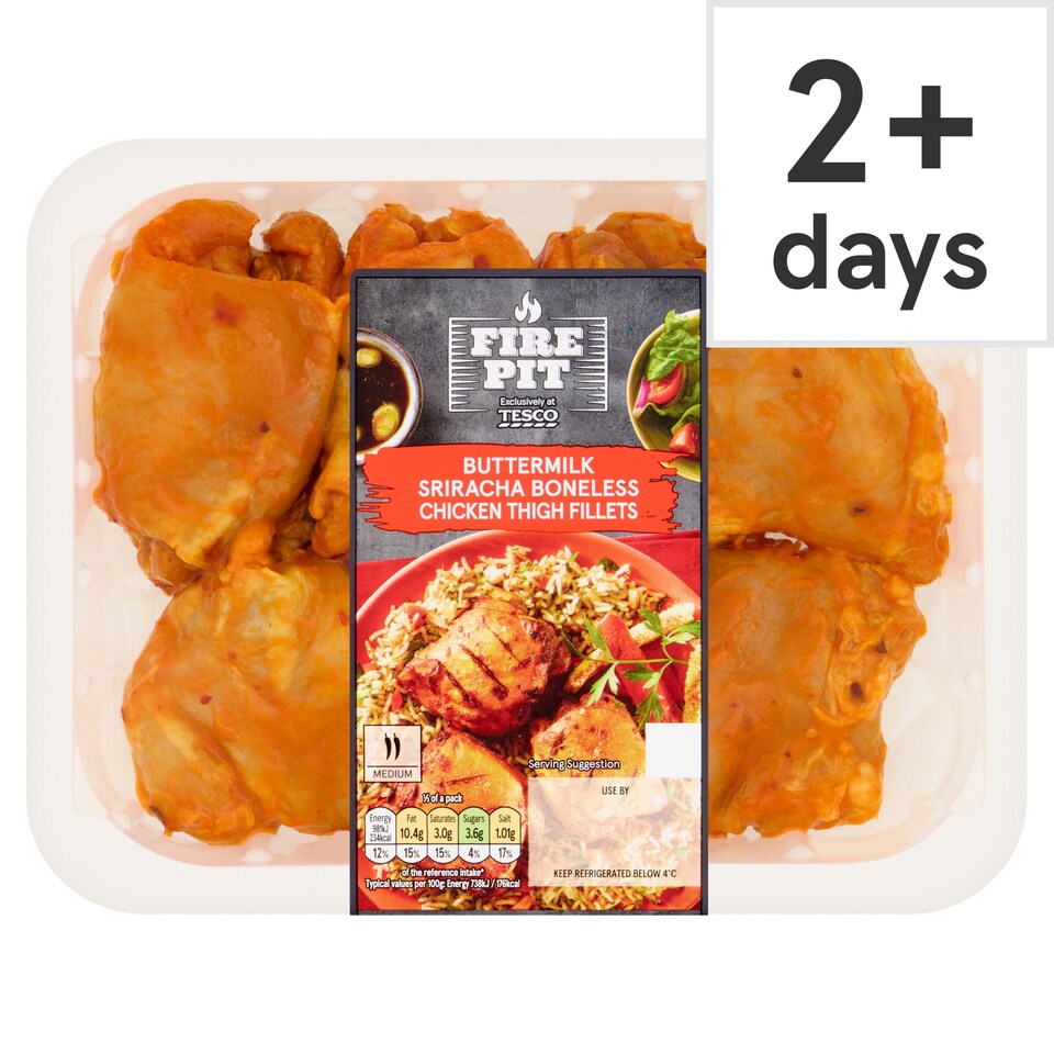 tesco-fire-pit-buttermilk-sriracha-boneless-chicken-thigh-fillets-520g