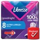 image 1 of Libresse Ultra Large+ Goodnight Sanitary Napkin for Night Use 8 pcs