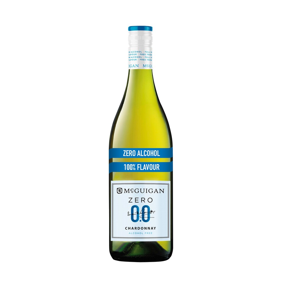 image 1 of Mcguigan Zero Zero Chardonnay Alcohol Free 750Ml