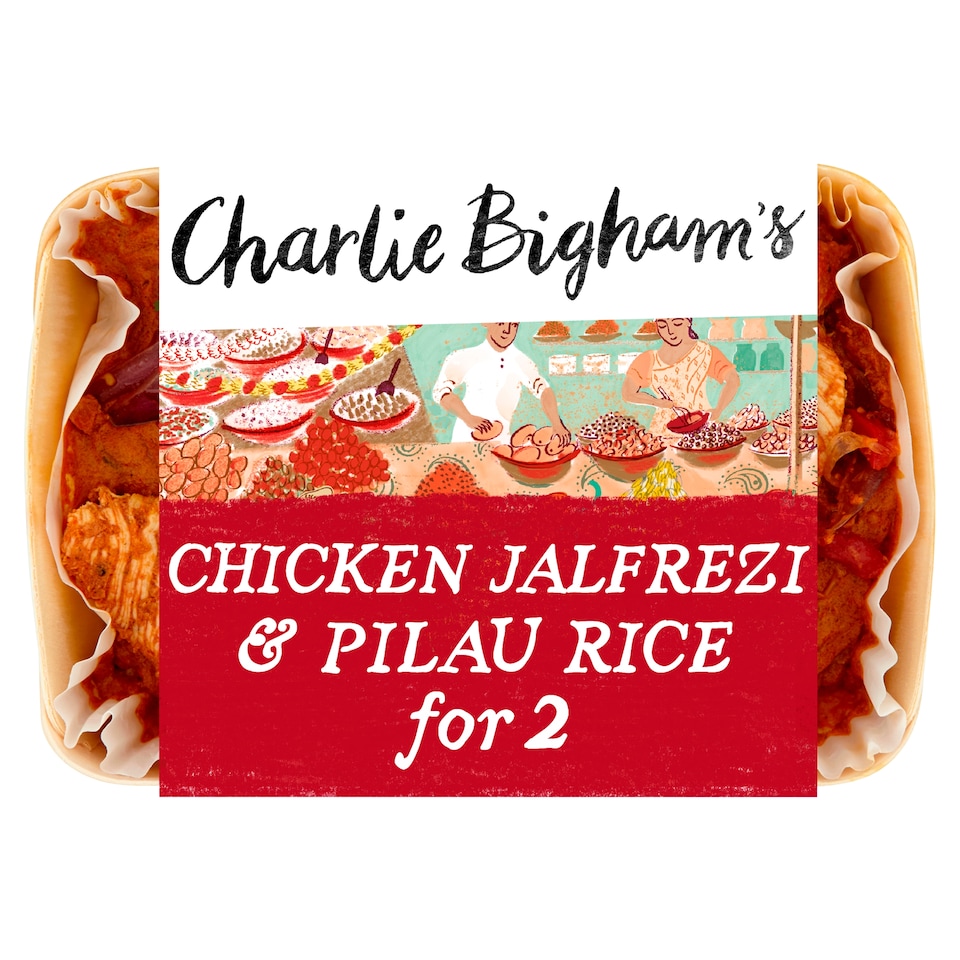 Charlie Bigham's Chicken Jalfrezi & Rice 845G
