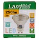 Landlite GU10 250 lm 4 W I01 3000K LED izzó  1. kép